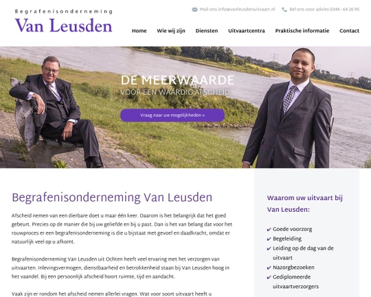 Begrafenisonderneming Van Leusden Logo