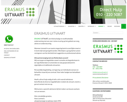 Erasmus Uitvaart Logo