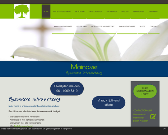 Helen Mainasse Uitvaartbegeleiding Logo