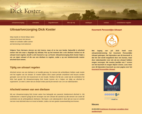 Uitvaartverzorging Dick Koster Logo