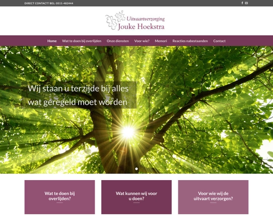 Uitvaartverzorging Jouke Hoekstra Logo