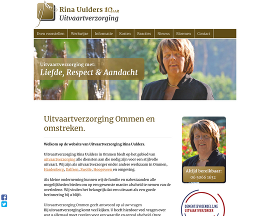 Uitvaartverzorging Rina Uulders Logo